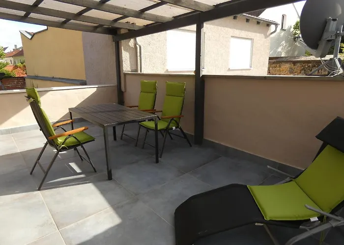 Dachterrasse Appartement Schwandorf in Bayern